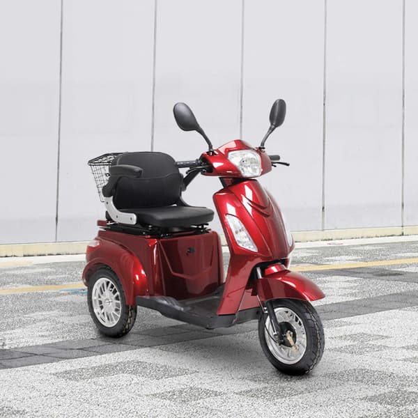 Arvo Elscooter til ældre P300 Rød