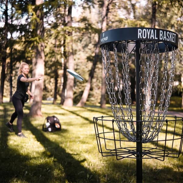 Viking Discs Royal Basket discgolf korg, Black edition
