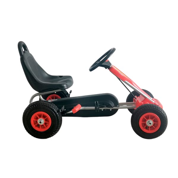 React Polkuauto Formula Red