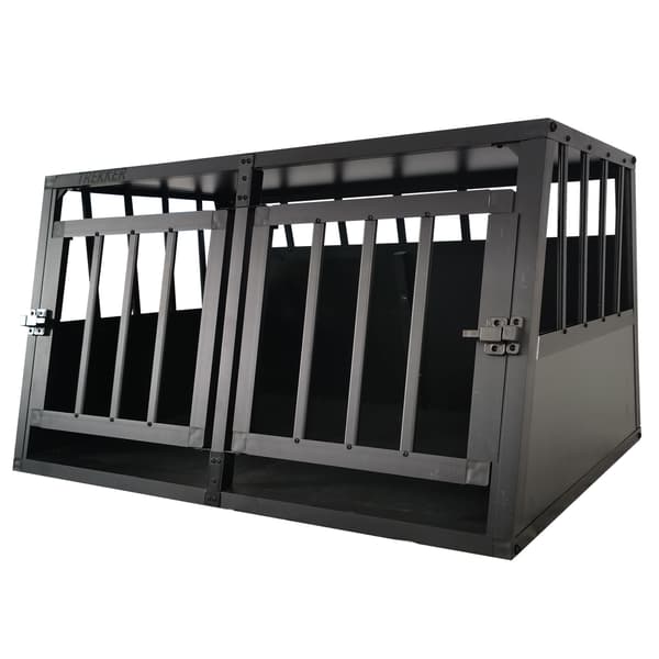 Trekker Hundebur L 89x69x50cm, Sort