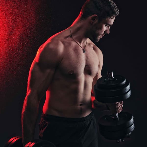 Fit'n Shape 2 x justerbar hantel, 30kg