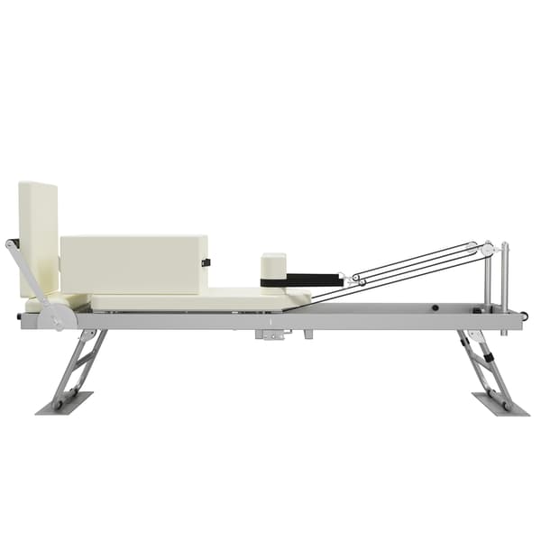 Nordcore Pilates Reformer-maskin, hopfällbar, vit