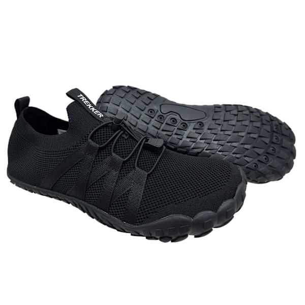 Trekker Barfotaskor Comfort, svart - EU43