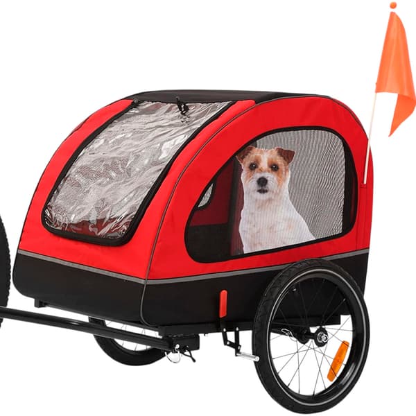 Trekker cykeltrailer til hund