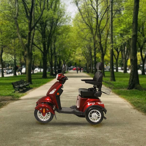 Arvo Senioriskootteri P400 Punainen