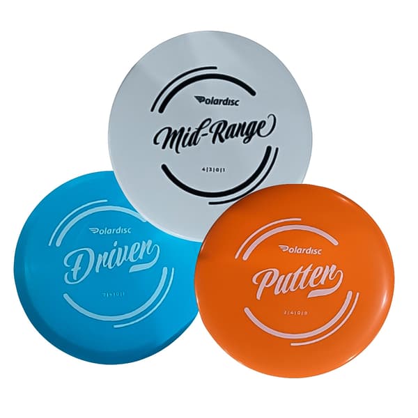 Polardisc Starter frisbeegolfkorg-set