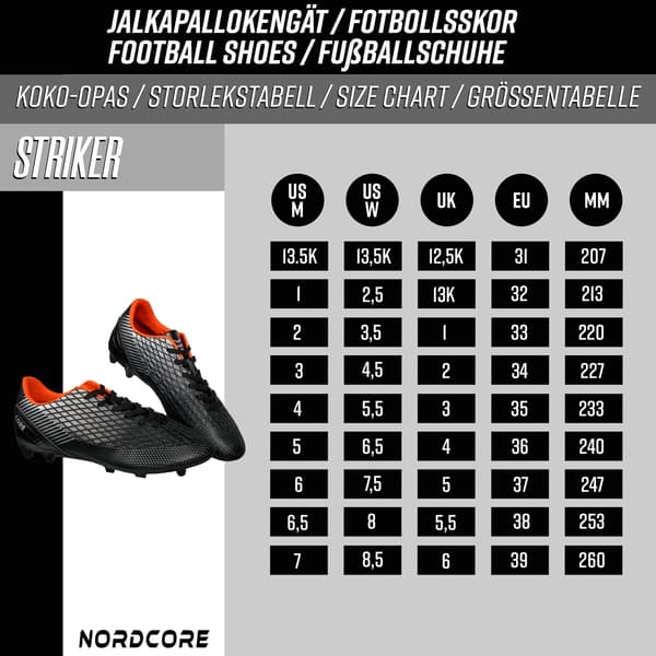 Core fodboldstøvler JR Striker - EU36