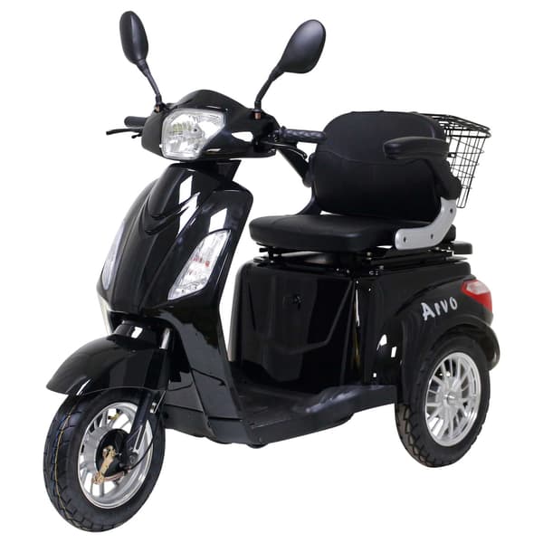 Arvo Elscooter til ældre P300 Sort