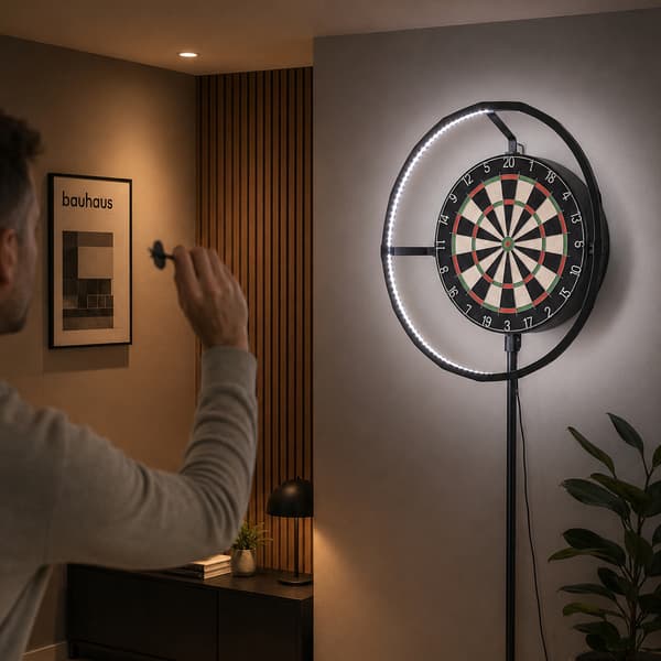 React Dartbelysning