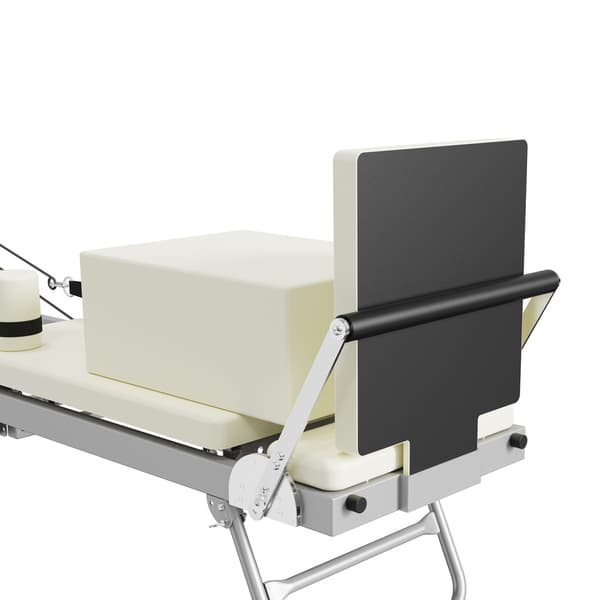 Nordcore Pilates Reformer, taitettava, valkoinen