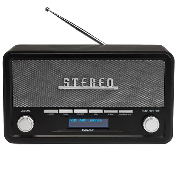 Denver DAB-18DGR Radio Grå