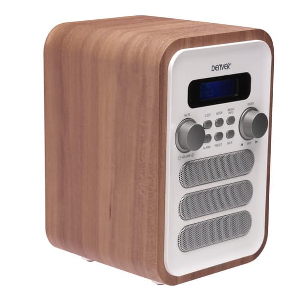 Denver DAB-48W DAB-radio, Valkoinen