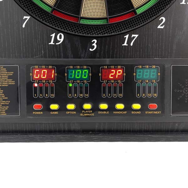 React Darts-taulu elektroninen kaapilla