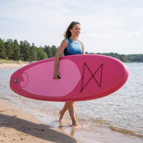 Deep Sea SUP Board Sæt Standard (275cm), pink