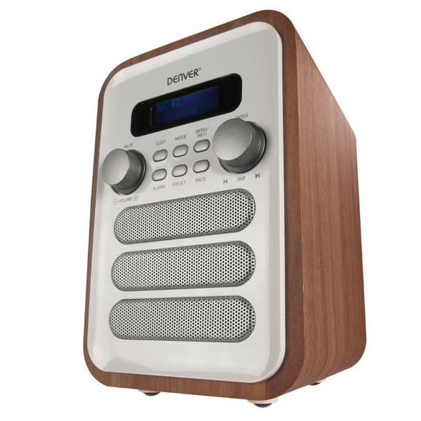 Denver DAB-48W DAB-radio, Valkoinen