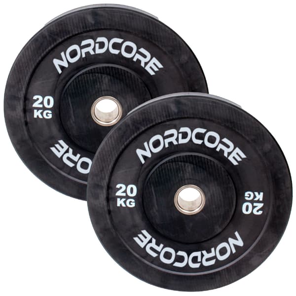 Nordcore Sæt af 2 Bumper plates Core 5-25 kg - 20 kg