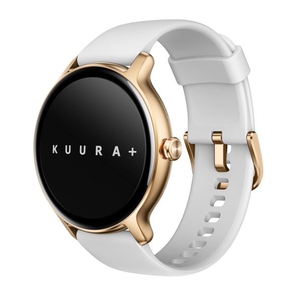 Kuura+ Smartwatch WS Vit/Guld