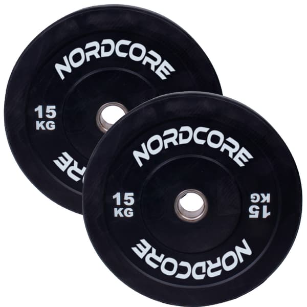 Nordcore Sæt af 2 Bumper plates Core 5-25 kg - 15 kg