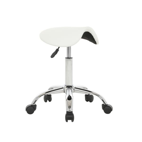 Lykke Sadelstol Comfort, vit