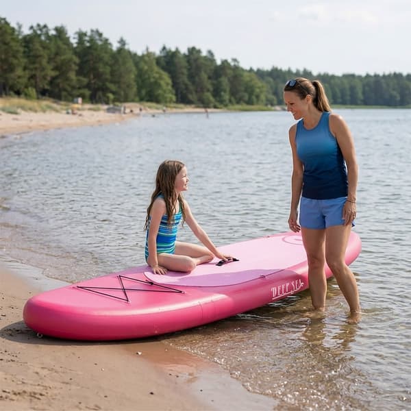 Deep Sea SUP-brädset Standard, rosa