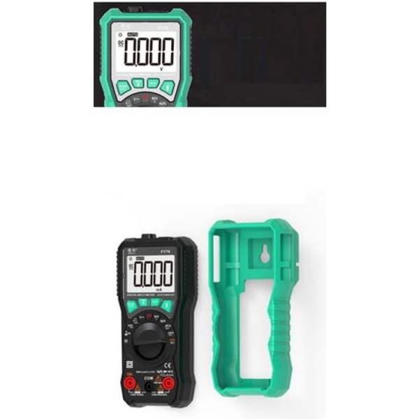 Automatisk Digital Multimeter Professionel Elektrisk Tester, Temperatur Kapacitans Spænding/Strøm Ac Dc Modstand/Frekvens Og