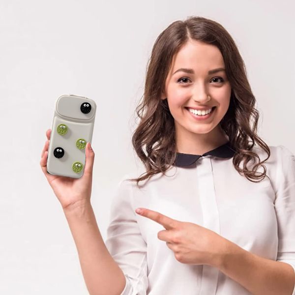 Passar till iphone14promax, 14pro, 14, 14plus mobiltelefonfodral - enkelt flipfodral med spegel