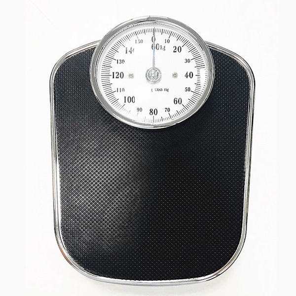 Analog vægt 160 kg sort Perel