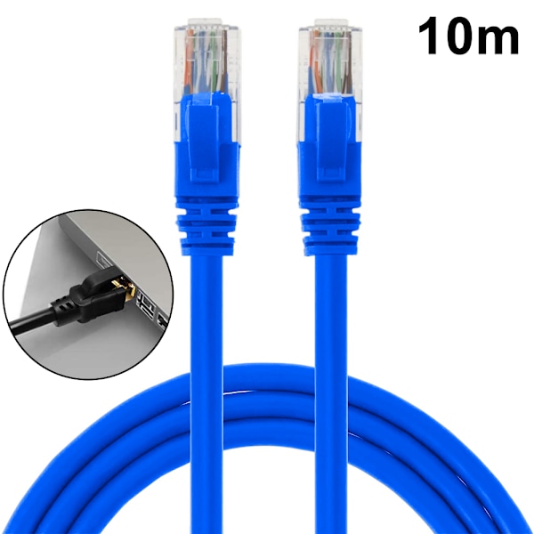 Ulkoinen Ethernet-kaapeli, Cat5 ulkoinen Ethernet-kaapeli vedenpitävä Ethernet-kaapeli nopea LAN-verkkokaapeli kullatulla RJ45-liittimellä