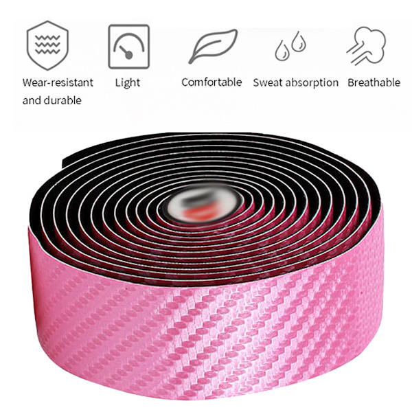 Styretape for sykkel, styretape for landeveissykkel, styreinnpakning 2 ruller med tilbehør, for landeveissykler og sykling