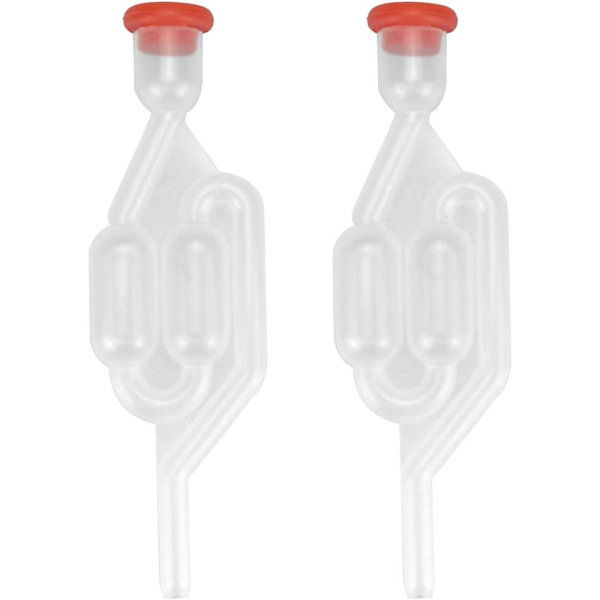 Jäsningsstopp Fermenteringsrör Plastluftlås Jäsningsavgasventil Jäsningslås SAS Bubbler