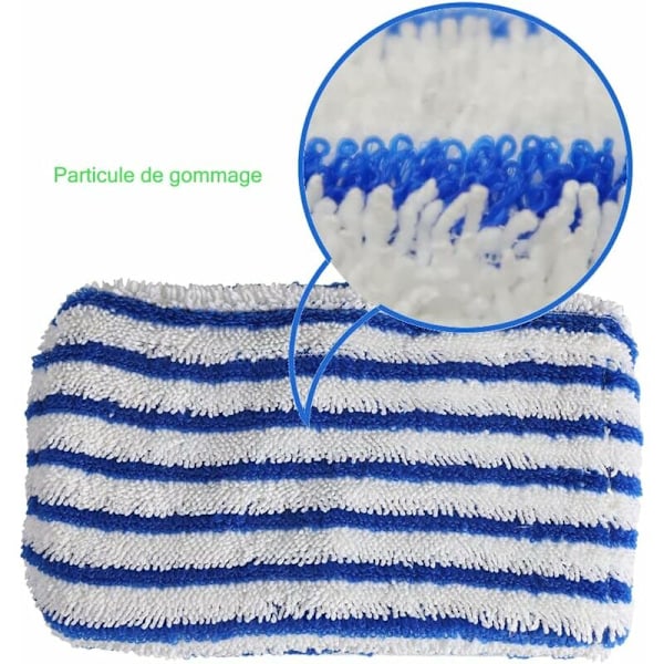 4 st Clean & Steam Steam Cloths ZR005801 ZR005804 ZR850002 Mikrofiberduk W