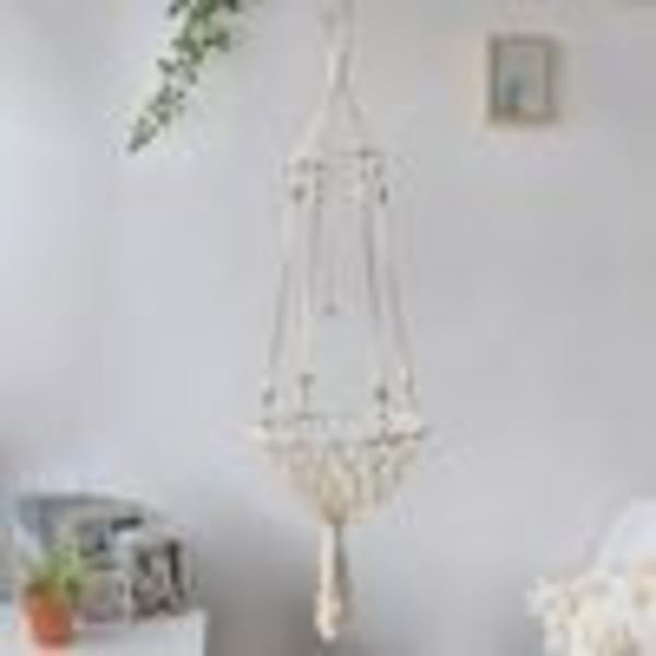 Makrame Kattehængekøje Boho Stil Kitty Hængende Gyngeseng Kæledyrsseng Kattehus
