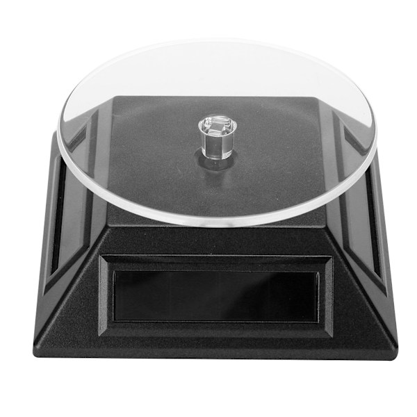 Solar Showcase 360 Graders Drejeskive Roterende Smykke Organizer Display Stand (Sort)