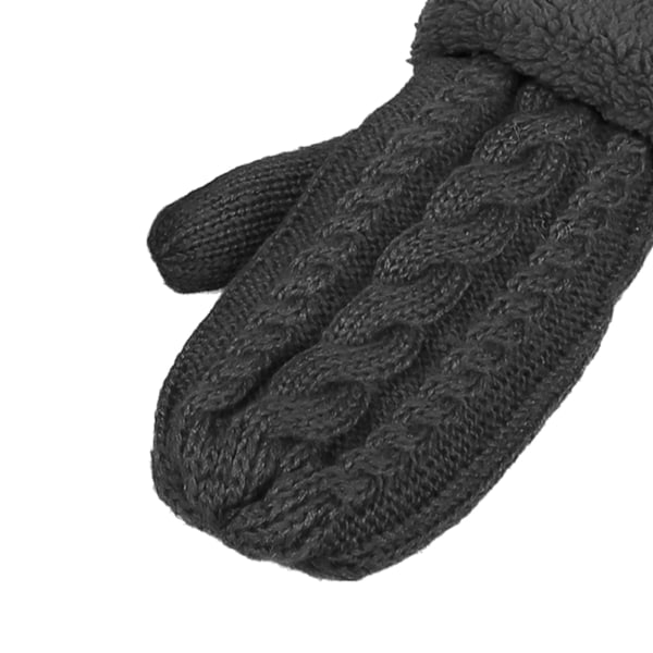 Supertjocka stickade handskar dam flickor vantar vinterhandskar vantar sporthandskar