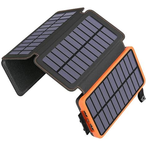 Oplader - Orange - Forstærket 25.000mah