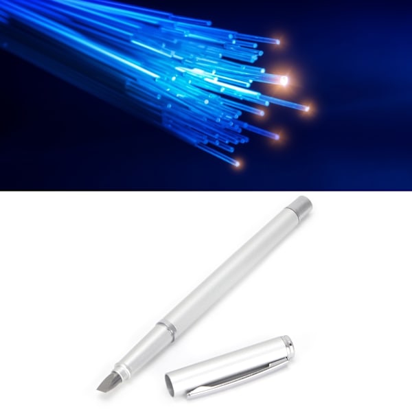 Fiberverktyg Liten Bärbar Penntyp Utbytbar Blad Wolframkarbidstål Optisk Klyvare för SkärningSilver Platt Mun