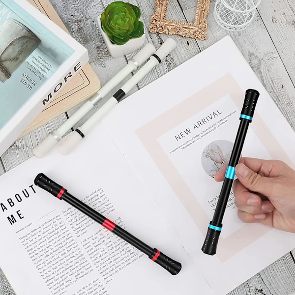 4 stk. Finger Pen Spinning Mod Gaming Spinning Penn med Vektet Ball Finger Roterende Penn