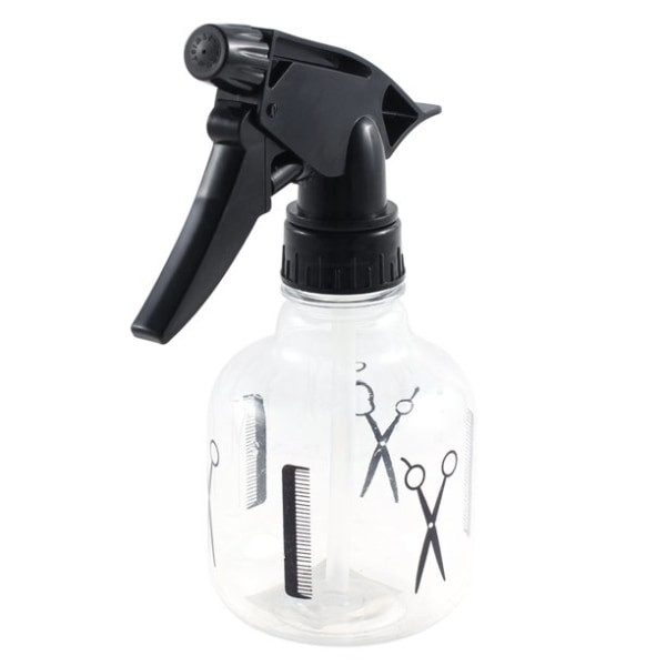 Sprayflaske af plastik til frisørsalon