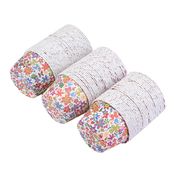 100 STK Mini Cupcake Forme Papir Runde Kagebageforme Muffin Cases Hjemmefest Bryllup
