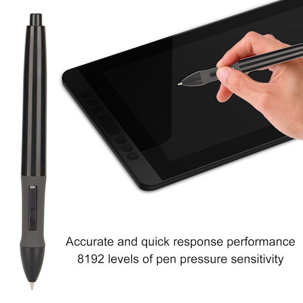 Stylus känslig 8192 nivå tryckkänslig styluspenna lämplig för Huion GT‑191/GT‑221 PRO/GT‑156HD V2/GT‑220 V2