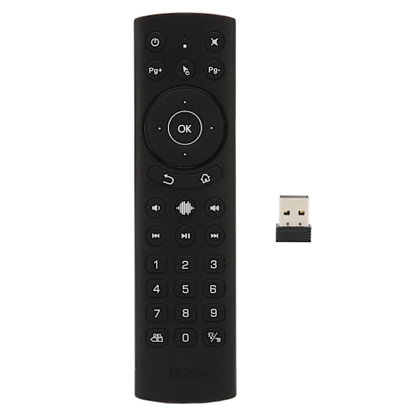 G20S PRO BT Bluetooth Stemmefjernbetjening Dual Mode 2.4G Baggrundsbelyst Stemmefjernbetjening til TV Projektor Computer G20S PRO BT