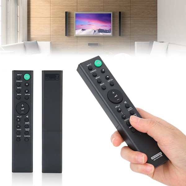 RMT-AH101U Fjernkontroll Erstatning for Sony Soundbar System HT CT380 HT CT780 SA CT380