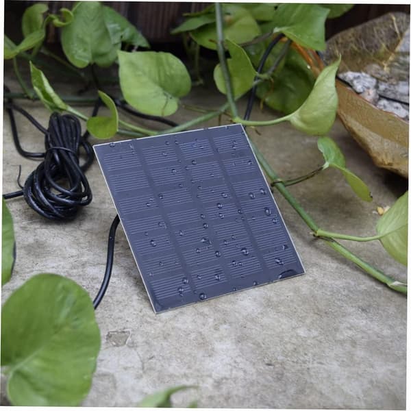 Firkantet 1,2W DC solcellefontænepumpe