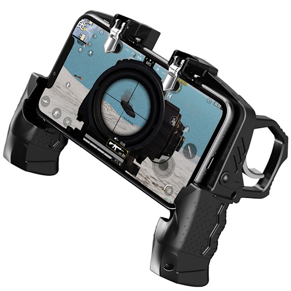 Mobil Spillkontroller Trigger Brannknapper Sensitiv Joystick, Gamepad for 4,7-6,5 tommer iPhone & Android-telefon