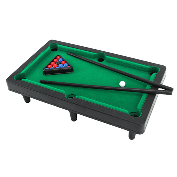 Mini Poolbord Interaktiv Simulation Miniature Billard Pool Spillesæt til Skrivebordsdekoration Ornament