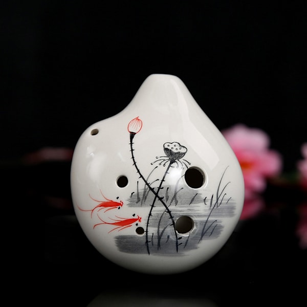 Ocarina 6-håls Alto C Ocarina - Present till nybörjarmusiker, lätt att lära sig