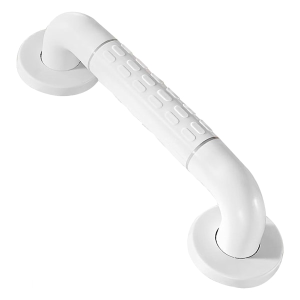 38 cm Hvidt Håndgreb, Håndgreb til Ældre, Handicappede, Barrierefri, Rustfrit Stål til Badekar og Toilet - Ældre