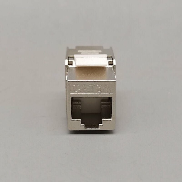 12x Modul Keystone CAT 6a Jack - Skjermet STP RJ45-kontakt Snap-In Montering Rå Kabel CAT 500Mhz 10GBit/s