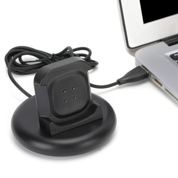 Ladebase for klokke med magnetisk grensesnitt, passer for Fitbit Versa 3/Sense