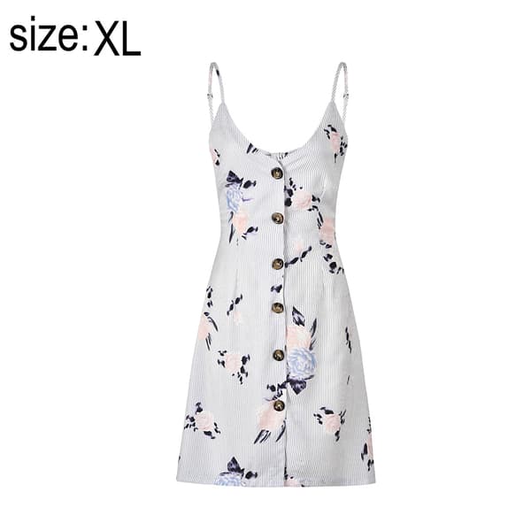 Sommerkjole til kvinder - Casual, Polka Dot, Løstsiddende Midi